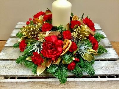 Festive Christmas Table Centre