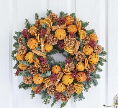 Clementine Martini Door Wreath