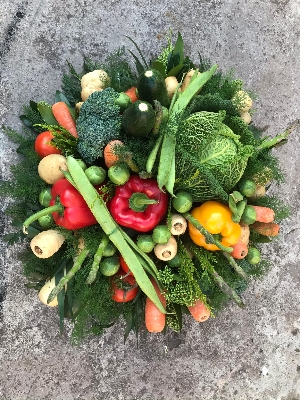 Vegetable Patch Wreath