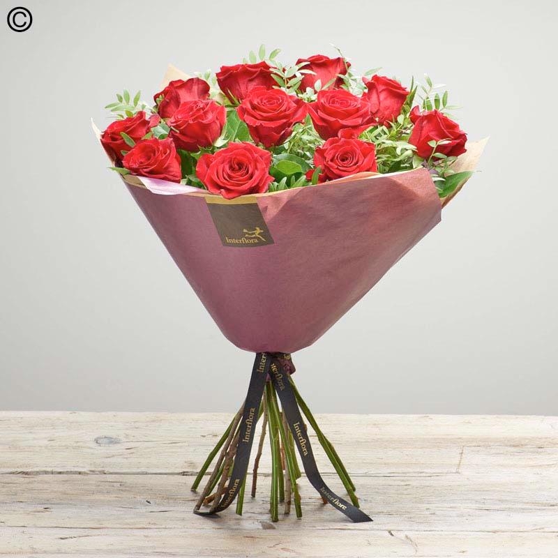 Luxury Dozen Red Roses