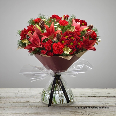 Christmas Cracker Hand tied