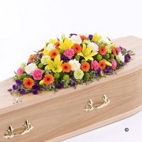 Vibrant Casket Spray *