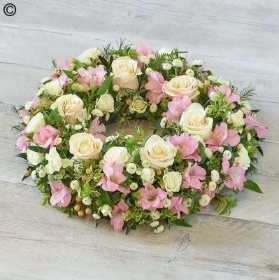 Florist Choice Wreath Pastels