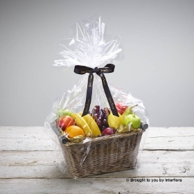 Fruit Basket with Belgian Chocolates