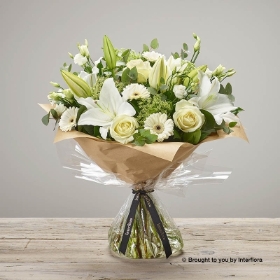 White Radiance Hand tied