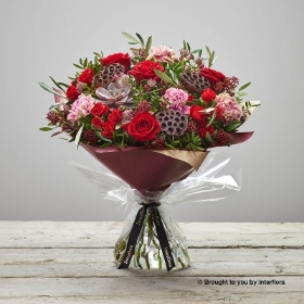 Plush Plum Hand-tied
