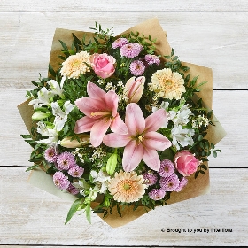 Mothers Day Pastels Hand tied