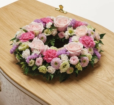 Florist Choice Pink Wreath