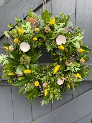 Natural Easter Wreath