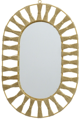 Oval Rope Mirror