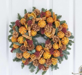 Clementine Martini Door Wreath