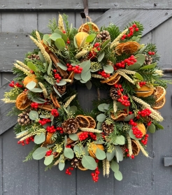 Mulled Wine Wreath