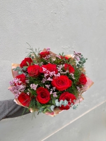 Twelve Red Roses