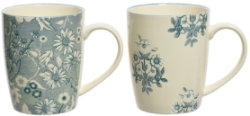 Blue Flower Mug