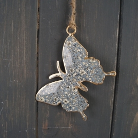 Blur Floral Butterfly Hanger