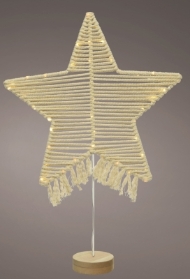 LED Macrame Star 40cm