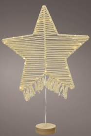 LED Macrame Star 58cm