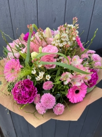 Mothers Day Brown Paper Bunch