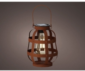 Solar Powered Industrial Inspired Lantern