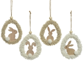 Teddy Egg Hangers