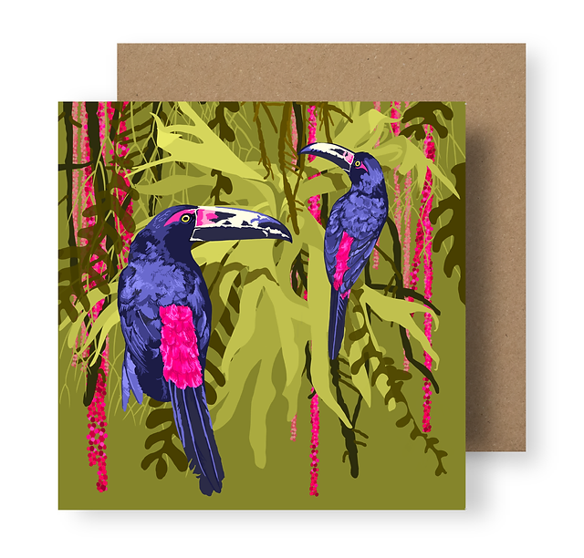 Toucans in the Jungle Series No.1