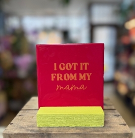 ‘I got it from my Mama’ Tile